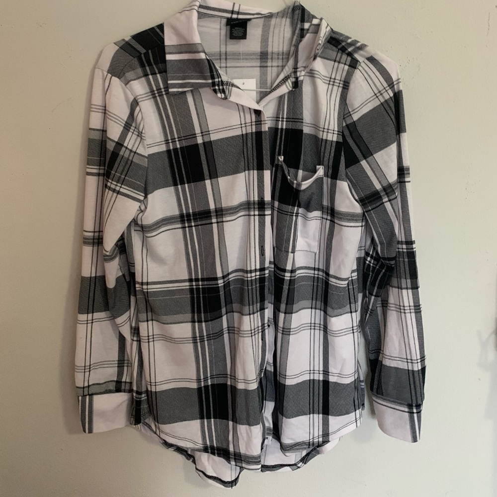 New plaid button up shirt
